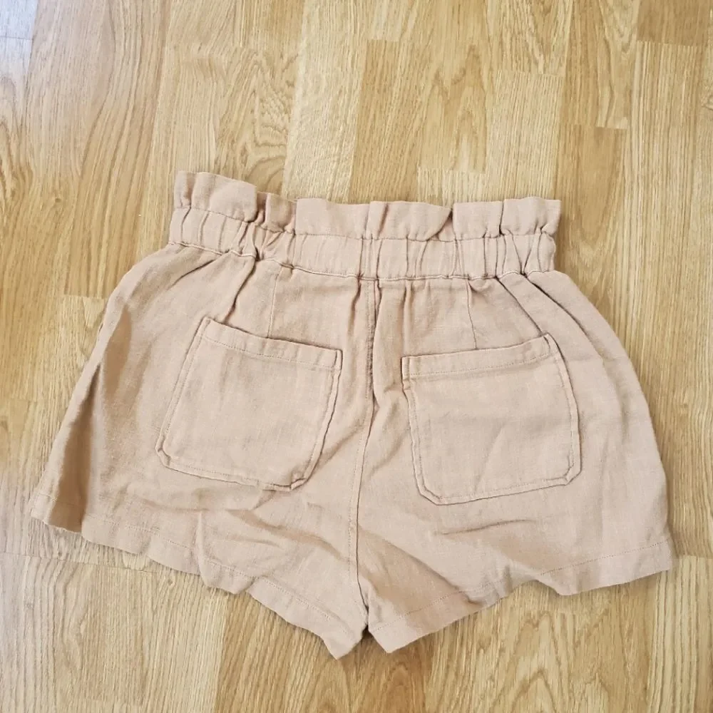 Blank NYC Paperbag Drawstring Shorts sz Sm